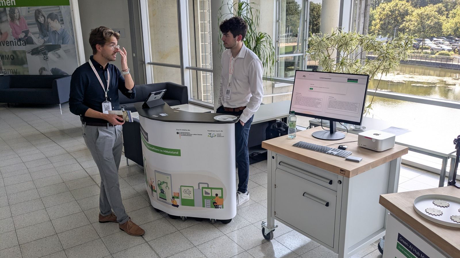 Green-AI Hub Mittelstand beim 10. Effizienz Forum Wirtschaft in Bocholt Green-AI Hub Mittelstand beim 10. Effizienz Forum Wirtschaft in Bocholt