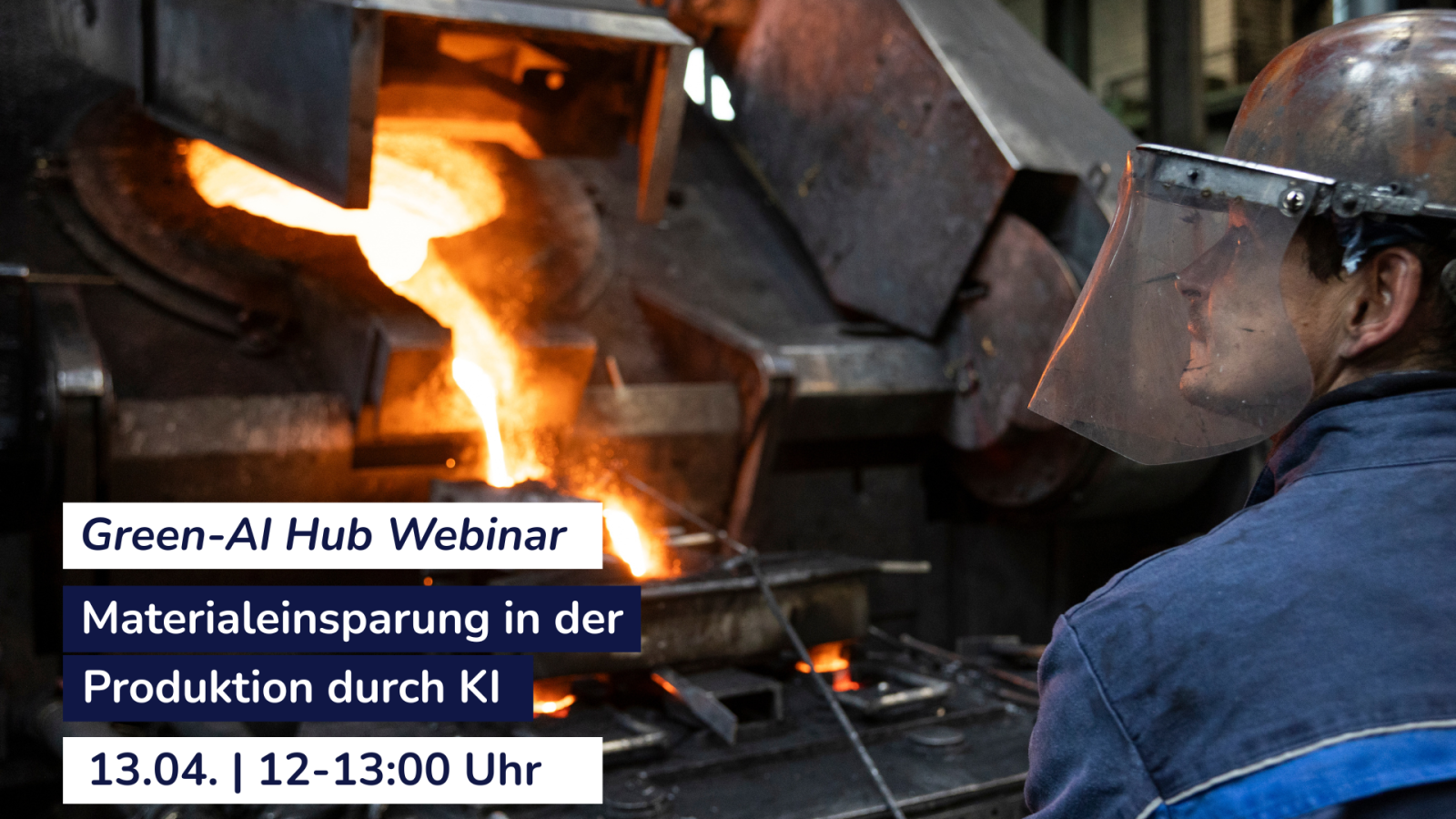 Webinar 1 –  Green Economy und KI: Materialeinsparung in der Produktion durch KI