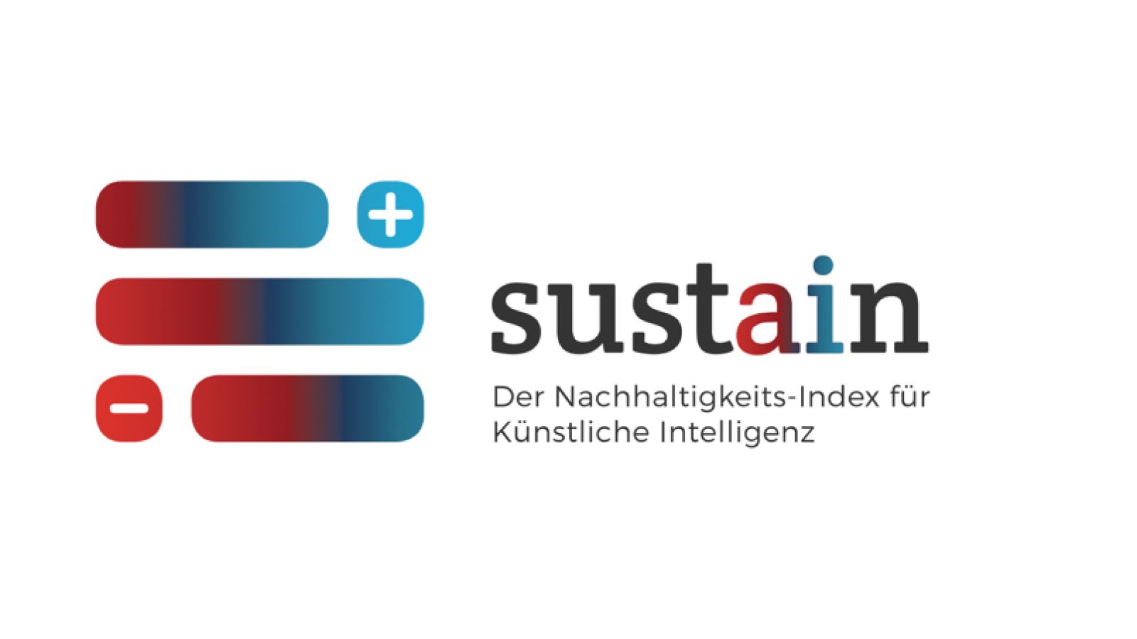 SustAIn: Der Nachhaltigkeitsindex für Künstliche Intelligenz Logo von SustAIn, dem Nachhaltigkeitsindex für Künstliche Intelligenz
