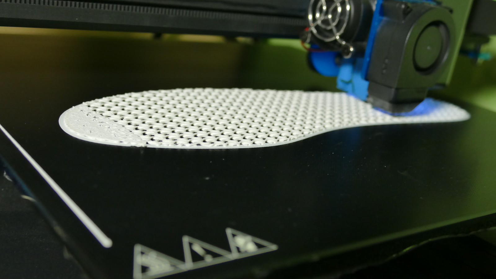 Einlage im 3D-Drucker